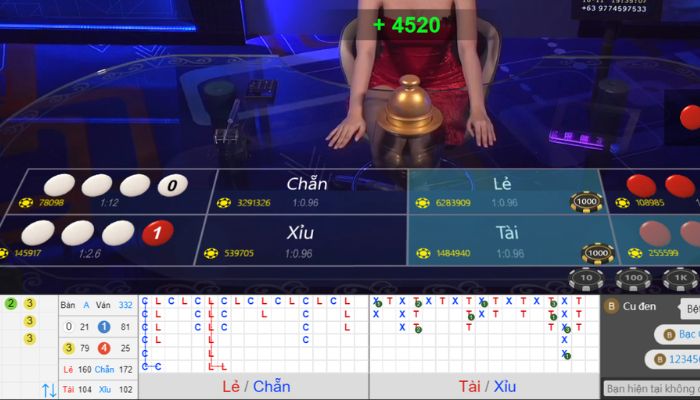 Cách bắt cầu xóc đĩa Kubet khi quan sát Dealer lắc