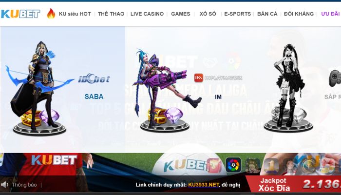 Vài nét về Game Esports Kubet